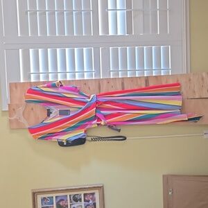 Eloquii Multicolor wrap dress Plus size